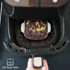 Itopfox 13Oz Ceramic Baking Dishes Set Of 4, Square Baking Dishes For Air Fryer, Ceramic Bakeware With Handles, Oven & Microwave Safe -Cookware Store GUEST 005693f6 6d1d 4dd9 a631 16c03b6f25df