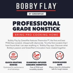 Bobby Flay 8" Ceramic Nonstick Aluminum Fry Pan -Cookware Store GUEST 014859f9 2a77 4d7c bbc5 ca57c3c90135