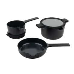 Alva Neat 5-Piece Nonstick Ceramic Nesting Cookware Set -Cookware Store GUEST 0250d314 68fb 460e bc0b dd68281e7c84
