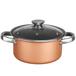Brentwood 9 Piece Non Stick Cookware Set In Copper -Cookware Store GUEST 02a87cff f429 4a99 80b1 b34bf8f2ff7c