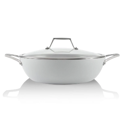TECHEF CeraTerra - 5qt Ceramic Nonstick All Purpose Chef Pan With Cover 9 TECHEF CeraTerra - 5qt Ceramic Nonstick All Purpose Chef Pan With Cover - Image 7