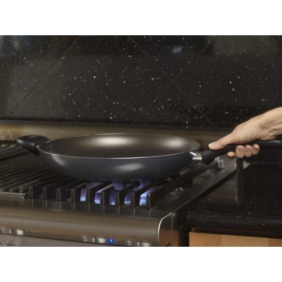 GoodCook 13.5" Everyday Saute Pan: Nonstick Aluminum, Dishwasher-Safe, Gas & Electric Compatible, 1 Year Warranty 4 GoodCook 13.5" Everyday Saute Pan: Nonstick Aluminum, Dishwasher-Safe, Gas & Electric Compatible, 1 Year Warranty - Image 2