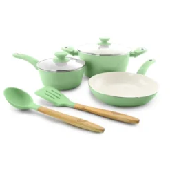 Gibson Home Plaza Cafe 7 Piece Essential Core Aluminum Cookware Set In Mint 13 Gibson Home Plaza Cafe 7 Piece Essential Core Aluminum Cookware Set In Mint -Cookware Store GUEST 06320411 ab0f 4bc2 9cdb 144e41f33964