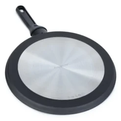 BergHOFF Helix Nonstick Ceramic Pancake Pan 11", Recycled Aluminum, Black -Cookware Store GUEST 0668ea9d 1f8f 4da4 a241 5d3351a541fd