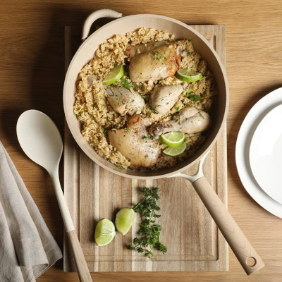 Gibson Elite Folkstone 13 Piece Pots And Pans Durable Cast Aluminum PFA Free Non Stick Ceramic Cookware Set 12 Gibson Elite Folkstone 13 Piece Pots And Pans Durable Cast Aluminum PFA Free Non Stick Ceramic Cookware Set - Image 10