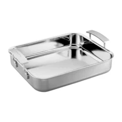 Demeyere Industry 5-Ply Stainless Steel 15.7 X 13.3-inch Roasting Pan -Cookware Store GUEST 091961f6 9df2 4589 939d cbc022c5af40