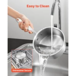 VEVOR 1.5 QT Saucepan, Stainless Steel Saucepan With Glass Lid, Multipurpose Nonstick Stainless Steel Small Cooking Sauce Pot, Silver 13 VEVOR 1.5 QT Saucepan, Stainless Steel Saucepan With Glass Lid, Multipurpose Nonstick Stainless Steel Small Cooking Sauce Pot, Silver -Cookware Store GUEST 092b38ed 531e 4979 96f8 4e58bb3236f5