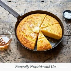 Merten & Storck 10" Open Fry Pan: Carbon Steel, Induction Compatible, Hand Wash, Black, Steel Handle, Lifetime Warranty -Cookware Store GUEST 0953a1f4 3f01 4707 8e1a 6343e69a5c02