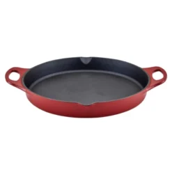 Rachael Ray 14" Nitro Cast Iron Skillet With Side Handle Red: Lifetime Warranty, Hand Wash, Induction Compatible 27 Rachael Ray 14" Nitro Cast Iron Skillet With Side Handle Red: Lifetime Warranty, Hand Wash, Induction Compatible -Cookware Store GUEST 09b4278b 8059 4e18 b20e 21281ee0f7a6