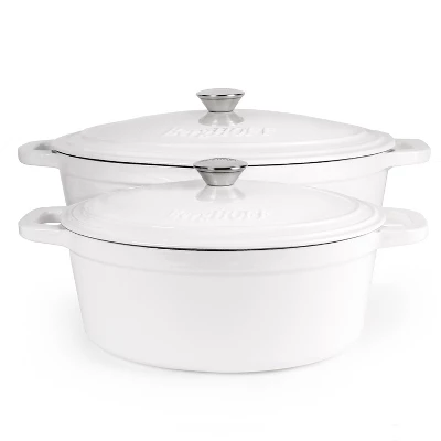 BergHOFF Neo 4Pc Cast Iron Cookware Set, 5qt. & 8qt. Dutch Ovens, Matching Lids 20 BergHOFF Neo 4Pc Cast Iron Cookware Set, 5qt. & 8qt. Dutch Ovens, Matching Lids - Image 18