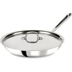 All-Clad D3 Stainless Steel Frying Pan With Lid, Tri-Ply Bonded, 12-Inch -Cookware Store GUEST 0b59e863 2459 4bd1 810b 04de276275b8