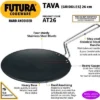Hawkins Futura Hard Anodized Concave Tava Griddle With Steel Handle: Gas Compatible, Aluminum Surface, Hand Wash -Cookware Store GUEST 0b9f70e5 0329 45ae 9f4c 7081427d2510