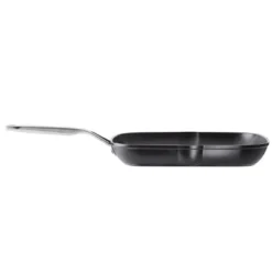 KitchenAid Hard-Anodized Induction 11.25" Nonstick Square Grill Pan: Gas & Induction Compatible, Oven-Safe, Matte Black -Cookware Store GUEST 0bcc9fba 0375 4948 a5aa 7d9ded4e7095