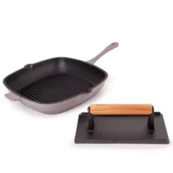 BergHOFF Neo 2Pc Cast Iron Grill Set, Grill Pan & Bacon/Steak Press 27 BergHOFF Neo 2Pc Cast Iron Grill Set, Grill Pan & Bacon/Steak Press -Cookware Store GUEST 0bdd4e66 8339 4d8a 8174 fe449ed5abee