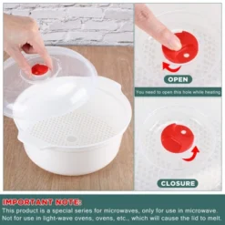 Itopfox 3-Piece Microwave Bowls With Lids And Steam Rack, Assorted Sizes For Soup, Noodles, Leftovers, Dishwasher Safe, Dorm & Kitchen Essentials 10 Itopfox 3-Piece Microwave Bowls With Lids And Steam Rack, Assorted Sizes For Soup, Noodles, Leftovers, Dishwasher Safe, Dorm & Kitchen Essentials -Cookware Store GUEST 0c1af008 9d41 4756 ba29 e244ca9ebdef