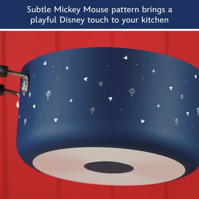 Farberware Disney Bon Voyage 5.5qt Ceramic Nonstick Stockpot With Lid Blue: Dishwasher-Safe, Electric & Gas Compatible 7 Farberware Disney Bon Voyage 5.5qt Ceramic Nonstick Stockpot With Lid Blue: Dishwasher-Safe, Electric & Gas Compatible - Image 5