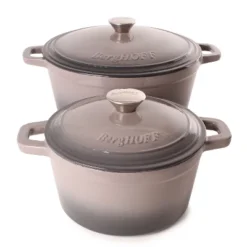 BergHOFF Neo 7Qt. Cast Iron Round Covered Dutch Oven, Oyster 16 BergHOFF Neo 7Qt. Cast Iron Round Covered Dutch Oven, Oyster -Cookware Store GUEST 0ee6a6e8 b569 4bb4 9bfe 4275339a7c60