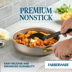 Farberware Radiant 2.75qt Nonstick Covered Saute Pan: Dishwasher-Safe, Tempered Glass Lid, Gas & Electric Compatible -Cookware Store GUEST 119b81db 9ad7 4c3b 9a01 e781fd6d91d9