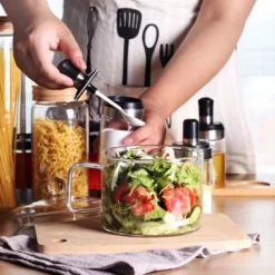 Itopfox Mini Glass Bowl With Lid & Handle, 44oz For Noodles, Pasta, Soup, Cereals, Fruits, BPA Free, Microwave & Dishwasher Safe -Cookware Store GUEST 11d33ef9 9eee 45f7 9d9a 005a9f32f1c5