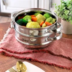 Oster® Oster Sangerfield 8 Inch Universal Stainless Steel Steamer With Lid 10 Oster® Oster Sangerfield 8 Inch Universal Stainless Steel Steamer With Lid -Cookware Store GUEST 126001f8 fa4c 4cd4 afd3 9d4e1f197a0d