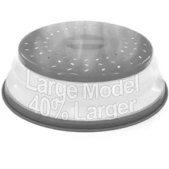 5 Star Super Deals Microwave Splatter Guard Cover - Large - Collapsible Lid For Food Protection And Easy Storage - BPA-Free, Dishwasher Safe -Cookware Store GUEST 1487659f 1b44 43ad a788 b4e627e9ac28