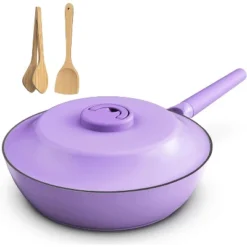 Imarku Deep Frying Pans Nonstick With Lid, 11-inch Multipurpose Pans, Healthy Kitchen Chef's Pan With Ergonomic Detachable Handle -Cookware Store GUEST 14f41e73 44f2 4a7e 810c 5112bb20dbd7