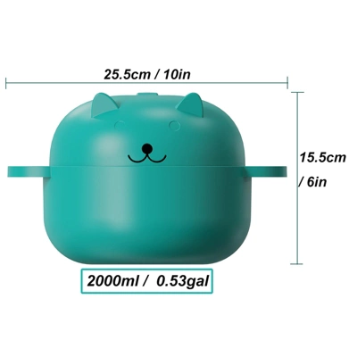 Itopfox Microwave Ramen Bowl With Removable Strainer, Noodle Cooker And Steamer For Cooking Food And Vegetables, Large Capacity, Green 4 Itopfox Microwave Ramen Bowl With Removable Strainer, Noodle Cooker And Steamer For Cooking Food And Vegetables, Large Capacity, Green - Image 2