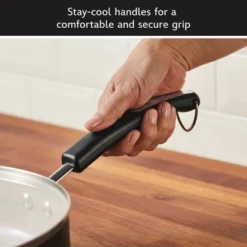 Farberware Disney Monochrome 4.5qt Ceramic Nonstick Saute Pan With Lid And Helper Handle Black: Large Pan, Dishwasher-Safe -Cookware Store GUEST 15383434 8a55 4eca a863 fa55c1de1287