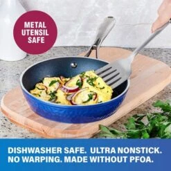 Granitestone Blue 10 Piece Hammered Aluminum Nonstick Cookware Set 15 Granitestone Blue 10 Piece Hammered Aluminum Nonstick Cookware Set -Cookware Store GUEST 162112b5 bad3 415d 819c 96e295dccab0