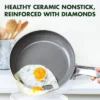GreenPan Chatham 8" Tri-Ply Stainless Steel Healthy Ceramic Nonstick Fry Pan -Cookware Store GUEST 16f09da0 d296 4d02 b33e 587d4bd53874