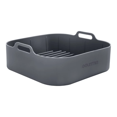 Gourmia Reusable 3pc Silicone Air Fryer Accessory Set With Basket Liner, Egg Bites Mold & Muffin Pan: Dishwasher-Safe, Hand Wash, Black, 1.49 Lbs 10 Gourmia Reusable 3pc Silicone Air Fryer Accessory Set With Basket Liner, Egg Bites Mold & Muffin Pan: Dishwasher-Safe, Hand Wash, Black, 1.49 Lbs - Image 8