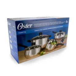 Oster® Oster Rametto 8 Piece Stainless Steel Kitchen Cookware Set With Glass Lids 13 Oster® Oster Rametto 8 Piece Stainless Steel Kitchen Cookware Set With Glass Lids -Cookware Store GUEST 1754a872 f48d 4575 856f 63d1e852e85c