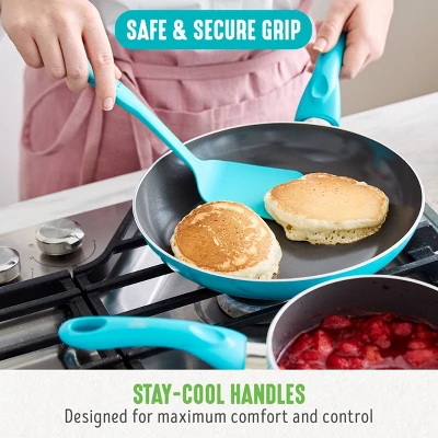 GreenLife Essentials 8" Ceramic Nonstick Aluminum Fry Pan 7 GreenLife Essentials 8" Ceramic Nonstick Aluminum Fry Pan - Image 5