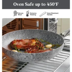 KOCH SYSTEME CS 8 Inch Frying Pan With Nonstick Granite Coatings, Gray -Cookware Store GUEST 17d77716 824c 4e22 bc68 263f2fd61bb2