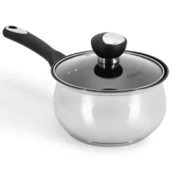 Oster® Oster Baldwyn 10 Piece Stainless Steel Belly-Shaped Nonstick Cookware And Utensil Set -Cookware Store GUEST 1878ea39 c4cb 46a4 ab83 49b777bd4e15