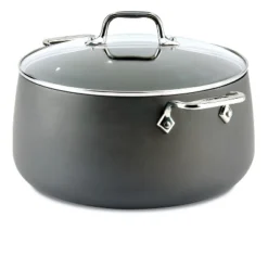 All-Clad 8 Quart Nonstick Stockpot With Lid, HA1 Hard Anodized Cookware, Black -Cookware Store GUEST 192ce928 cd5d 4a62 a91a 091b62ff94e5
