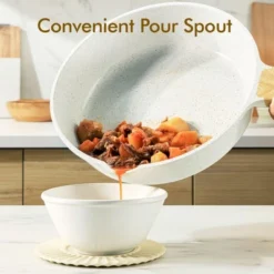 Itopfox Nonstick Ceramic Cookware Set 13-Piece, Healthy Pots And Pans Set, Non-toxic Kitchen Cooking Set With Stay-Cool Handles, Silicone Tools -Cookware Store GUEST 19ba94a6 8353 4322 a9d6 8c81dbf006b1