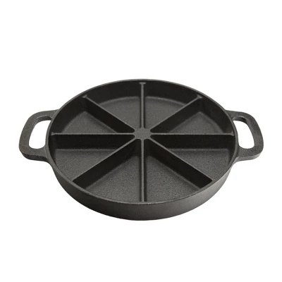 Stansport Pre-Seasoned Cast Iron Wedge Pan 9 Stansport Pre-Seasoned Cast Iron Wedge Pan - Image 7