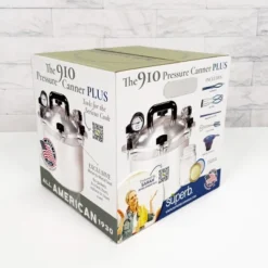 All American Pressure Cooker Kit, Heavy Duty 10.5 Qt Canner With Pressure Gauge, Easy-to-Use, Ideal For Home Canning And Preserving, Durable Aluminum