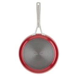 KitchenAid 10" Hard Anodized Ceramic Nonstick Frying Pan Empire Red: KitchenAid Cookware, Hand Wash, Gas & Electric Compatible -Cookware Store GUEST 1e259b79 763b 4b5c 9bd5 9bb34e6e83fe