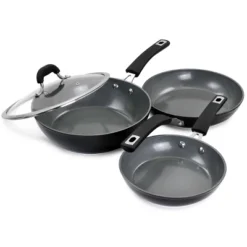 Kenmore 12 Piece Ceramic Coated Aluminum Cookware Set In Black -Cookware Store GUEST 1e691500 3018 4cd2 993a a6116ea2e734