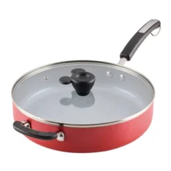 Farberware Disney Bon Voyage 4.5qt Ceramic Nonstick Saute Pan With Lid And Helper Handle Red: Lifetime Warranty, Dishwasher-Safe -Cookware Store GUEST 1e98dae1 d567 4b64 a865 3b0e44560e1c
