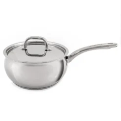 BergHOFF Belly Shape 18/10 Stainless Steel 4Pc Skillet & Saucepan Set, Metal Lid -Cookware Store GUEST 1f22ad49 05cf 425f 9eb5 727ff106bd12