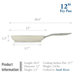 TECHEF ValenCera - 12" Ceramic Nonstick Frying Pan 10 TECHEF ValenCera - 12" Ceramic Nonstick Frying Pan -Cookware Store GUEST 1f9af2dc 39be 4d59 bf89 87bf57ee2aba 1