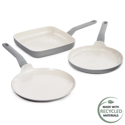 BergHOFF Balance Non-stick Ceramic Grill Pans, Recycled Aluminum 5 BergHOFF Balance Non-stick Ceramic Grill Pans, Recycled Aluminum - Image 3