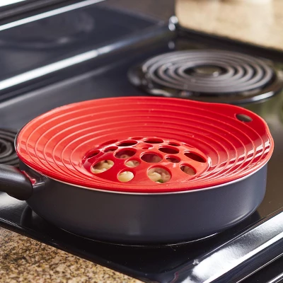 The Lakeside Collection Silicone Boil Over Spill Stopper & Splatter Screen – For 6”-10” Pots 3 The Lakeside Collection Silicone Boil Over Spill Stopper & Splatter Screen – For 6”-10” Pots