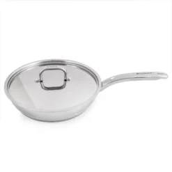 BergHOFF Belly Shape 18/10 Stainless Steel 4Pc Skillet & Saucepan Set, Metal Lid -Cookware Store GUEST 23c0b24e 1f01 454f bf32 75af91075c37