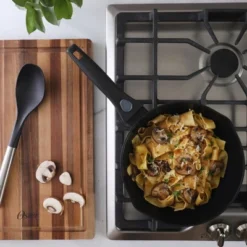 Oster® Oster SmartHandle Advance 13-Piece Forged Aluminum Nonstick Cookware Set, Detachable Handles, With Utensils & Pan Protectors