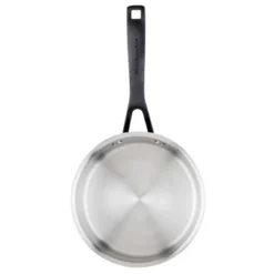 KitchenAid 1.5qt 5-Ply Clad Stainless Steel Induction Sauce Pan With Lid: Dishwasher-Safe Cooking Pot -Cookware Store GUEST 255cf79c 6cad 4e93 aafc 79edff956339