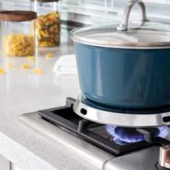 Better Houseware Flame Master Heat Diffuser, Stainless Steel In Silver -Cookware Store GUEST 265a53b8 dc43 4b08 8146 d99db2c7452f